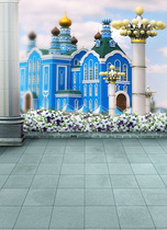 Children photography background cloth indoor mini background theme 100 days photo studio baby photo background paper 1046