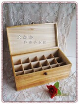 Logs hold jewelry boxes