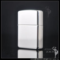 ZIPPO Zippo LIGHTER GENUINE PRECIOUS METAL LOW-key LUXURY STERLING SILVER thickened armor Mirror No 26