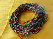 India imported diamond rope multicolored line 6 angles 1m Pro in need can be photographed and given 1 meter