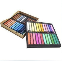 Mali 48 Color Advanced Toner Powder Colored Chalk Dye Hair Color pink Rod 48 Color Suit
