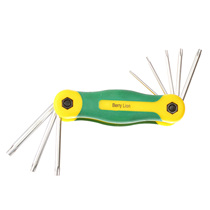 Budweilion 8 all-in-one folding combined screwdriver star-shaped screwdriver multifunctional combined screw batch