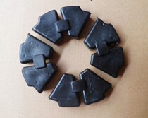 Light riding Suzuki curved beam motorcycle accessories racing QS110 rear buffer block glue pad original