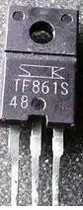 F861 TF861 disassemble Sanken TO-220F way thyristor 8A 600V