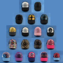 Flower version 1 baseball cap duck tongue shade street dance hip hop outdoor sports net cap (can be hot embroidered)