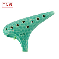 Taiwan TNG twelve-hole treble F-tone 12SF sea wave professional performance Ocarina
