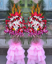 Shanghai City Flower Express Opening Flower Basket Opening Flower Basket Opening Flower Basket Opening Flower Delivery Flower City Flower Express