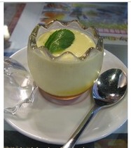 Glass eggshell pudding bottle cute egg-shaped yogurt cup gift bottle mini snack cup baking utensils