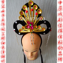 Drama fairy hair accessories dance headdress costume building headdress children's hair accessories maid headdress Li Yugang special hair accessories