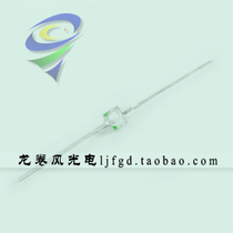 Promotional flat butterfly white hair green green 1 8mm led Green Light led