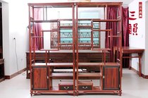 Redwood furniture red sour branch wood furniture Chinese antique furniture multi-treasure antique frame old red sour branch ancient frame