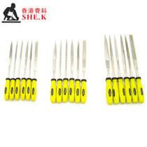 Hong Kong Saiko 6 Pieces Diamond Shaping Filing Diamond File Suit Mold Special File Diamond Filing Knife