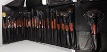 Beijin professional twenty-five makeup brush brush 25 professional brush with leather Hand bag