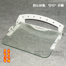 Tempered glass HDL-236G can be 90 degrees folding wall-mounted set-top box companion wall bracket DVD bracket