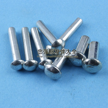 Galvanized semicircular rivet GB T867 half element head Iron rivet GB86 nail round head rivet iron solid rivet M2-M5