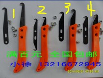 Knot knives hook knives single-headed double-headed steel leather knives cutting yarn knives cutting knives hooking knives textile