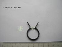 Anti-theft door lock spring up and down door handle spring door lock torsion spring wire 1 6-1 8 outer 26-32