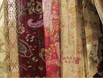 From the branches of Sinan Road to the Tamsui River ~~ French rural romantic hand patchwork curtains