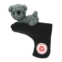 AMIMONO _ Hand Woven Cute Bear Golf Golf Putter Set wd-022389