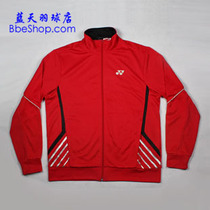 YONEX CS5127-596 Red Mens Badminton Jacket Euronex Long Sleeve Plume