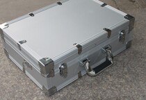 All-aluminum white aluminum strip thickening tool Aluminum alloy toolbox Toolbox Medical instrument box