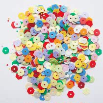 Hexagon Sequin 5mm Real color bright sheet Diy clothing accessories Accessories Beads handmade Dance suit Materials