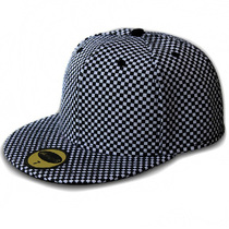 Square lattice series Bboy hip hop hat skateboard hat baseball cap hip hop flat cap for men and women plate cap