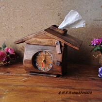 Thai characteristic Home Wooden crafts ornaments creative gifts paper towel advertising products pigeon is a model enterprise