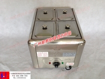 Baonan stainless steel electric juice box four grid sauce insulation box juice water insulation box cattle truck car Kanto cooking machine