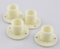 Bathroom faucet display rack accessories shower faucet fixed foot seat plastic nut 6 points outer wire 4 points inner wire