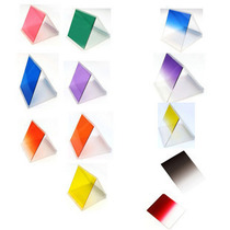 Clearance gradient light reduction square filter square insert filter full red gradient filter Reducer