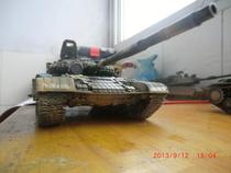 Small number hand 80117 1 35 T-72B finished tank model (package plate piece)