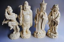 Ming Wanli Dehui White Porcelain He Chaozong made a journey to the West