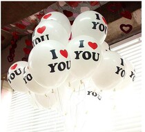 New product New English letter balloon brigade shooting location shooting wedding photography studio Korean photo props 50