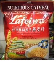 Domestic Lafi Oats Add Prebiotic 600g*12 Pack Box San taste optional