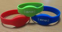 IC card silicone wristband ID card silicone wristband RFID Silicone wristband Wrist strap Silicone strap