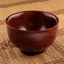 NEWREA Cutting-edge red rosewood bowls Art collections Creative wood products gifts