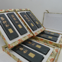 Hui Shexian old Hu Kaiwen Hui ink] Ancient pine figure 2*8 Pine smoke boutique ink ink ingot ink bar ink block fume set ink