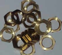 3 8-32 inch hexagon copper nut thick 2 5mm opposite side 12 7mm (52 yuan 100)
