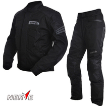 NERVE motorcycle riding suit anti-wrestling suit waterproof winter warmth Robert Robert pants suit