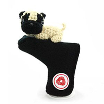 AMIMONO Amelo_Handwoven cute puppy golf pusher cover (P608-A)