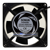 New SF23092A 2092HSL 9225 220V cooling fan AC fan chassis fan