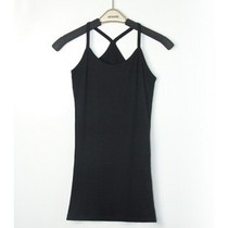 3 pieces of summer wild medium-long womens vest base Y word camisole camisole cotton camisole