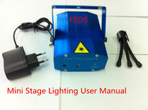 Stage Spotlight KTV Bar Interpack Ballroom Laser Light 12 All-in-one Pattern Wedding private laser flash