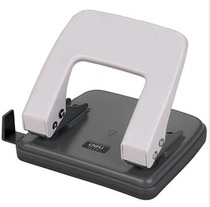 deli deli drilling machine 0102 hole punch standard two hole medium with ruler 20 page hole distance 8CM