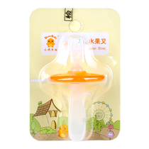 Small Chicken Cardi Cutlery Cutlery Children Infant Fruit Fork Accessory Utensils with protective shelf bracket