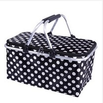 Insulation Basket Shopping Basket STORAGE BASKET FRESH BASKET PICNIC BAG BIG NUMBER ICE PACK FOLDABLE VEGETABLE BASKET