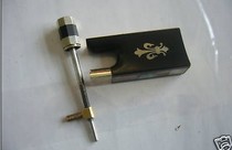 Violin bow tail Library 4 4 4 violin bow Ebony tail house ebony violin bow accessories inlaid with copper flowers