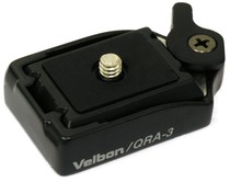 Original fitting positive cargo clock Velbon QRA-3 fast loader Bring your own QB-3 quick fit board can be fitted for another