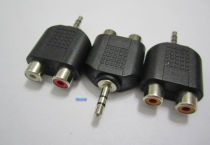 3 5-turn RCA 10%-2 conversion head 3 5 plug transfer dual lotus female connector computer headphone audio adapter